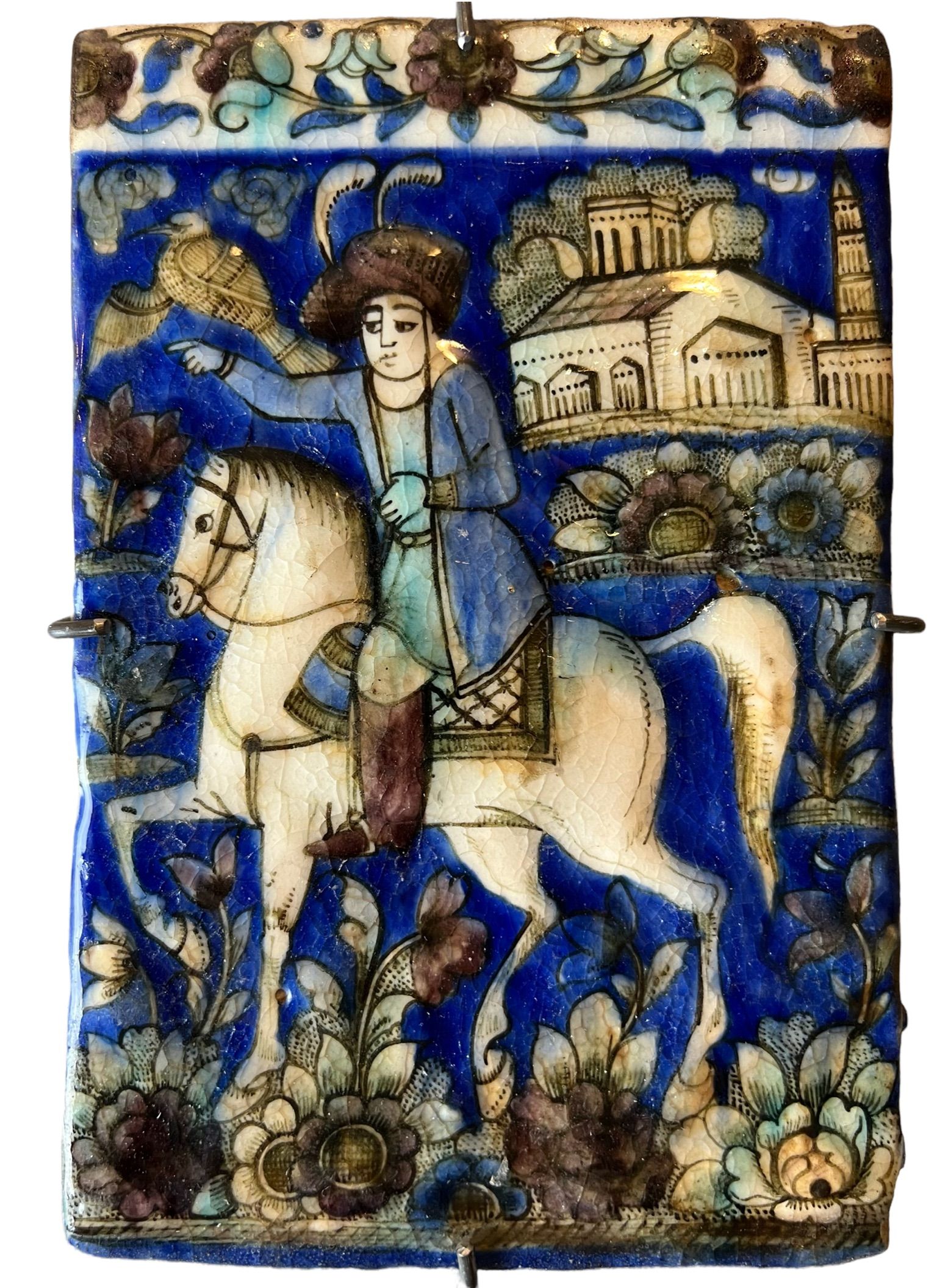 Antique Qajar Tile